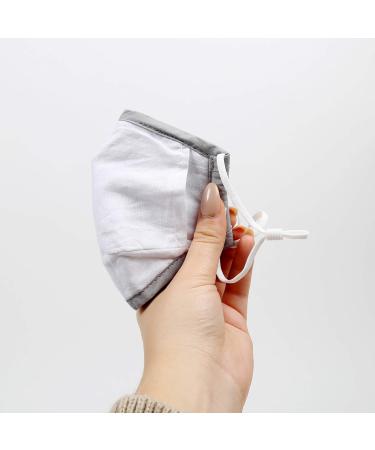 Bodico Washable Cotton Kids Face Mask with Adjustable Ear Loops Grey 1 count 1 count Grey 1 count (Pack of 1) - Buy Online on GoSupps.com