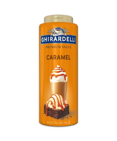Ghirardelli Chocolate GHIRARDELLI Premium Caramel Sauce, 16 Oz (6 Bottles)