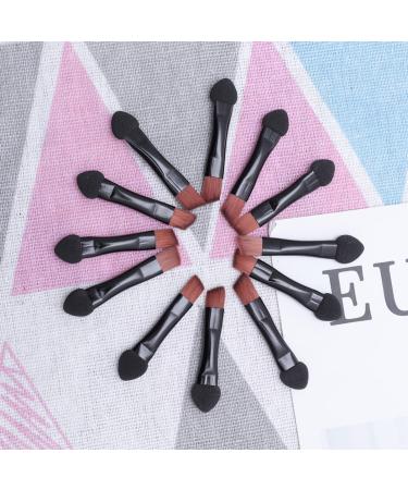 FRCOLOR 60 Pcs Eye Shadow Applicator Set - Black Makeup Blending Brushes & Disposable Sponge Applicators for Flawless Makeup Application - Buy Online on GoSupps.com