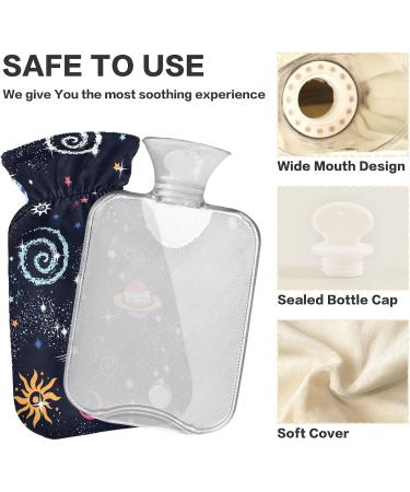 Galaxy BAP Free Hot Water Bottle 2L - Large Pain Relief Bag with Cover for Headaches Neck & Shoulders - International Shipping Available - Buy Online on GoSupps.com