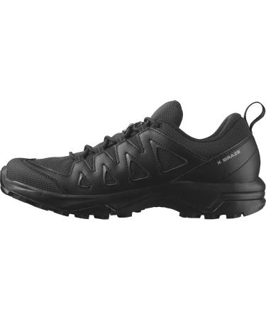 Salomon X Braze Gore-Tex Men's Outdoor Shoes Hiking Basics Sporty Design 43 1/3 EU Black Black Phantom