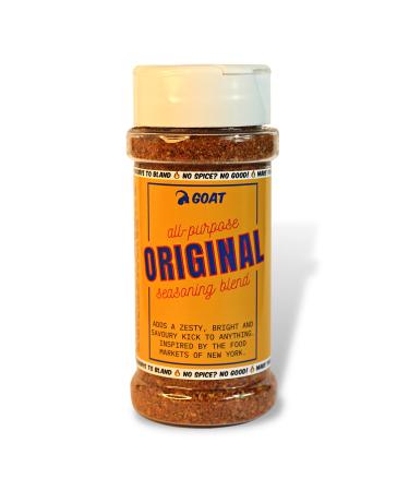 Goat Original Seasoning Blend & Rub - The Perfect All-Rounder Seasoning for Meat Seafood Poultry and Almost Anything. 75g Shaker. Delicious Spice Blend and Seasoning.