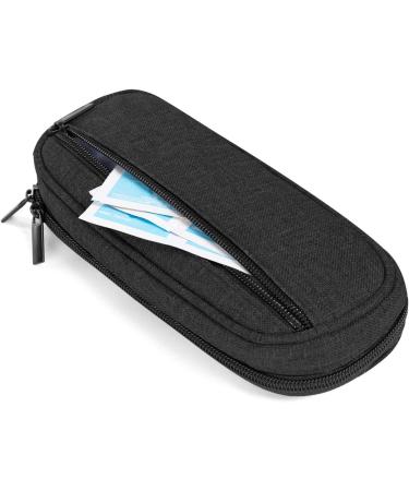 Luxja Insulin Cooler Bag - Portable Diabetic Insulin Bag for Pen & Accessories - Black Version 3 - Buy Online on GoSupps.com
