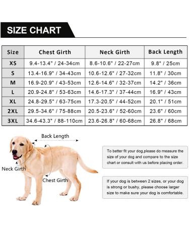 Kuoser Reversible Dog Coat - Warm, Waterproof British Style Plaid Jacket for Small Medium Large Dogs, Black - Medium - Buy Online on GoSupps.com