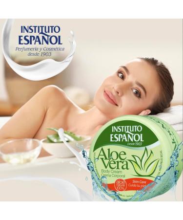Instituto Espanol Urea Advanced Repair Cream 400ml + Instituto Espanol Aloe Vera Body Cream 400 ml (SET OF 2) - Buy Online on GoSupps.com