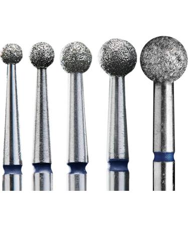 STALEKS Pro Diamond Nail Drill Bit FA01"Ball" Medium Blue 1 Pc 4MM - FA01B040 - Buy Online on GoSupps.com