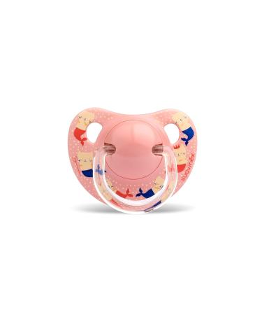 Suavinex Anatomical Silicone Pacifiers Pack of 2 (6-18 Months) - Pink & Orange 0% Bisphenol Sea Design - International Shipping - Buy Online on GoSupps.com
