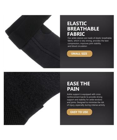Buy Healifty Ankle Support Guard | Anti-Sprain Protection Bands & Compression Sleeves - Ideal for Sports & Recovery - Black - Buy Online on GoSupps.com