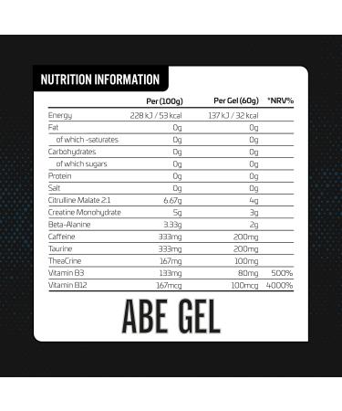 Applied Nutrition Abe Pre Workout Gel Cherry Cola 60Ml X 20 - Buy Online on GoSupps.com