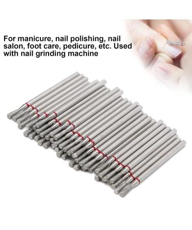50 Nail Polishing Heads - Reverse Bowling Shape Nail Drill Accessories for Home & Nail Art Shop | International Shipping - Buy Online on GoSupps.com