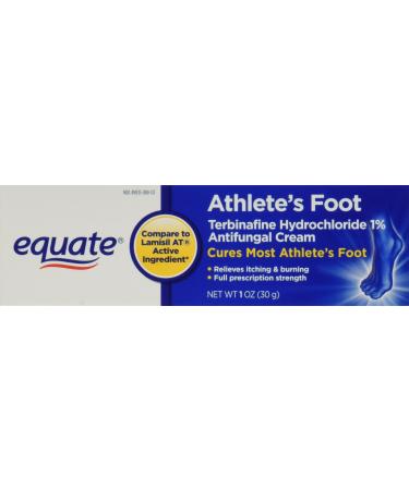 Equate Athlete's Foot Terbinafine HCl 1 oz Compare to Lamisil AT