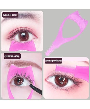 Buy 3-in-1 Mascara Shield Guard - Magic Eyelash Comb & Applicator Tool for Perfect Lashes | International Shipping Available - Buy Online on GoSupps.com