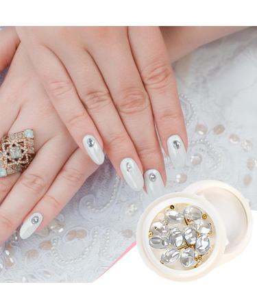 JMEDIC Nail Art Rhinestones | Nail Rhinestone Stones Gems for Nails Nail Jewels Crystal Gemstones Nail Art Rhinestones Kit Manicure DIY Decoration Accessories - Buy Online on GoSupps.com