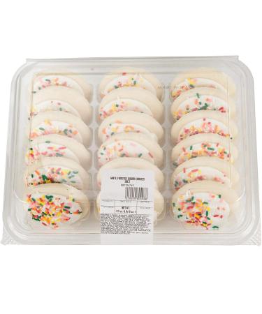 Ibake White Iced Frosted Sugar Cookies (18 ct.) AS
