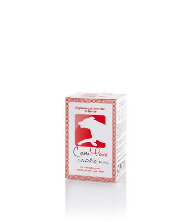 Canimove Cardio Mini 100 capsules - veterinary supplementary feed to support the heart function blood pressure and the circulation