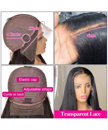 24 Brazilian Human Hair Lace Front Wig - 180% Density - Natural Color - T Part Style - Buy Online on GoSupps.com