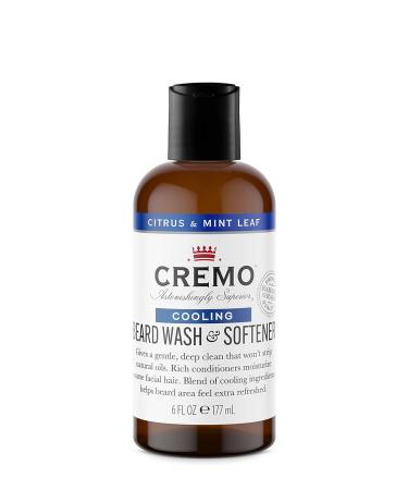 CREMO Soothing Beard Oil & Shampoo Set for Men | Natural Citrus & Mint Fragrance | 30ml Oil + 177ml Shampoo | Best International Shipping - Buy Online on GoSupps.com