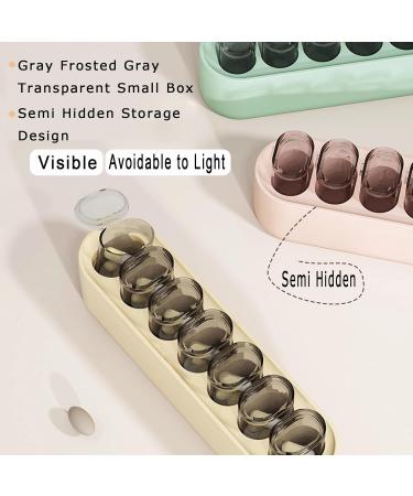 7-Day Pill Organizer | Compact Travel Case for Daily Medication | Green - International Shipping Available - Buy Online on GoSupps.com