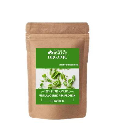 Organic Unflavoured Pea Protien Powder 100% Pure Natural 200 Gram / 7.05 oz 7.05 Ounce (Pack of 1)
