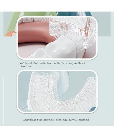 Children's 360 Silicone Toothbrush | Safe Baby Toothbrush for Ages 1-12 | Rounded Shape for Easy Use - Buy Online on GoSupps.com