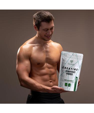 Creatine Monohydrate Powder 500g | 100% Vegan Micronized Tasteless | Optimal Solubility | Non-GMO | International Shipping - Buy Online on GoSupps.com