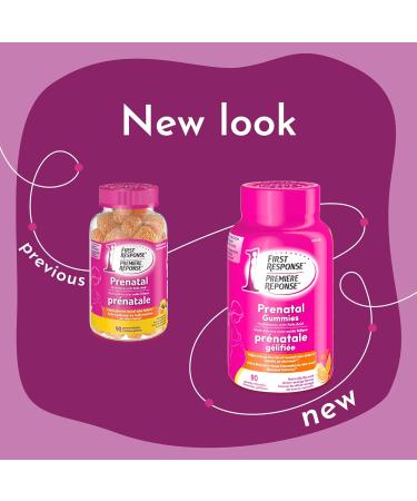 First Response Prenatal Gummy Multivitamin with Folic Acid 90 Count (45-day supply) NEW - Buy Online on GoSupps.com