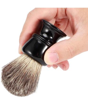 Portable Resin Base Shaving Brush | Perfect for Shaving Foam & Beard Care - Buy Online on GoSupps.com