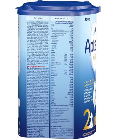 Aptamil Care 2 Follow-On Milk 800g | Omega 3 & 6 DHA & ARA | Palm Oil-Free Baby Food | International Shipping - Buy Online on GoSupps.com