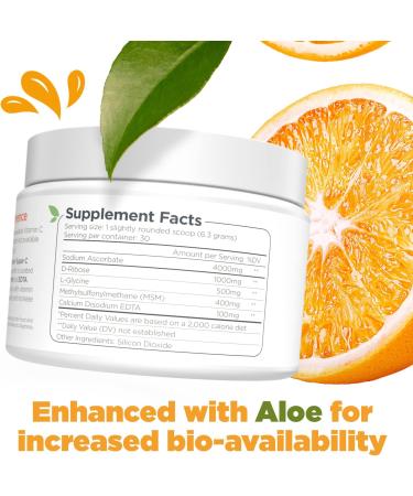 Dr. Keith's Own Super C - High Dose 4000mg Buffered Vitamin C Powder for Daily Immune Support - 7.1 oz (30 Servings) - Buy Online on GoSupps.com