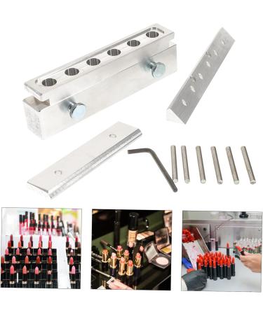 Healeved 1 Set 6 Hole Lipstick Mold Lip Balm Mold Holder Lip Gloss Maker Tool Lip Balm Maker Lip Balm Molding Tool Lip Gloss DIY Kit Aluminum Alloy Lip Balm Mold Lip Balm Making Kit 15.5X4.6cm Silver - Buy Online on GoSupps.com