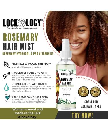 Rosemary Water Spray and Water for Hair Growth - Natural Haircare Solution - Buy Online on GoSupps.com