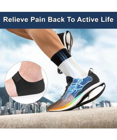 Plantar Fasciitis Gel Heel Cups - Anti-Slip Pads for Pain Relief Adjustable Protectors for Men & Women (L/XL 7.5-14 M / 7.5-13 W - Buy Online on GoSupps.com