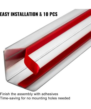 VEVOR Stainless Steel Corner Guards 1.5 x 1.5 x 48 inch Metal Wall Corner Protector Pack of 10 Corner Guards 20 Ga 304 Stainless Corner Guard with 90-Degree Angle for Wall Protection and Decoration - Buy Online on GoSupps.com