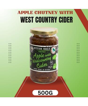Otter Vale Chutney & Sauce Pic N Mix - Create Custom Jar Combo with 6 Flavours - Coronation Curried Peach Devon Fire Devon Onion & Pineapple Apple with West Country Cider Mango - Pack of 2 - Buy Online on GoSupps.com