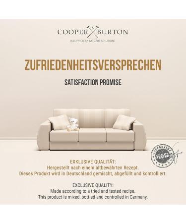 Cooper & Burton Sofa & Carpet Cleaner Concentrate 500g - Sustainable Upholstery & Stain Remover for Car Seats & Couches - Buy Online on GoSupps.com