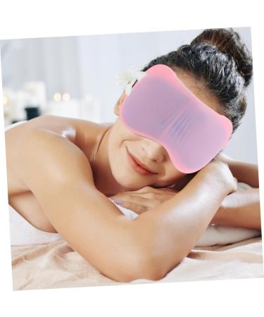 FRCOLOR 1 Set Gel Eye Mask Adjustable Pink Gel Sheet Travel Hood 65X2CM Pink - Buy Online on GoSupps.com