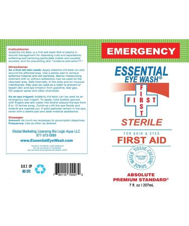 Essential Eye Wash 7oz Trigger Spray - Gentle & Effective Relief - Buy Online on GoSupps.com
