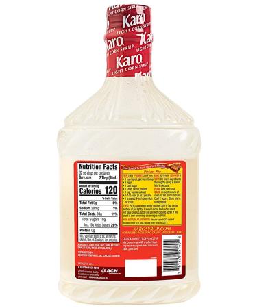 Karo Light Corn Syrup with Real Vanilla 32 oz Bottle + Measuring Spoon - Buy Online on GoSupps.com