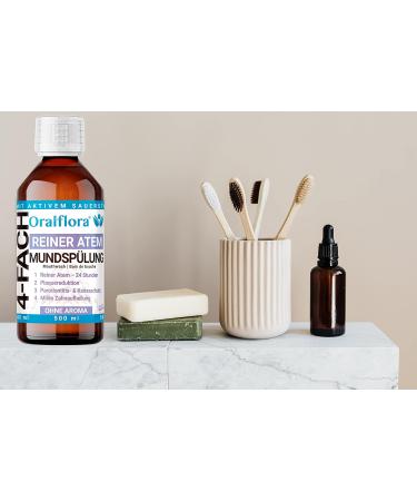 3x Highly Effective Mouthwash 500ml with Chlorine Dioxide - 24h Fresh Breath - International Shipping Available - Buy Online on GoSupps.com