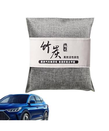 Charcoal Odor Eliminator - Car Deodorizer with Activated Charcoal - Moisture Absorber Janitorial Sanitation Supplies for Cabinet Wardrobe Living Room Bedroom Closet Hoghaki Grey