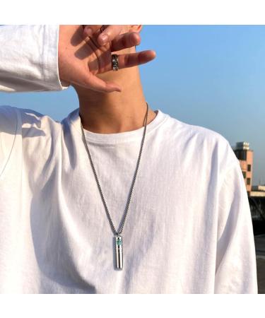 SHOWNICE Star Signs Pendant Necklace | Aromatherapy Oil Diffuser Locket in Stainless Steel - Aries - Buy Online on GoSupps.com