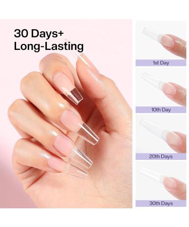 Morovan Solid Gel Nail Glue - 15g Clear UV Gel for Press-On & Acrylic Nails Strong Adhesive for Nail Extensions & Charms - Buy Online on GoSupps.com