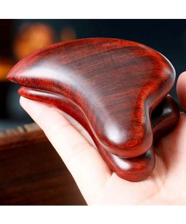 Red Sandalwood Gouache Point Meridian Scrapping Muscle Relaxing Wooden Massager Acupuncture Physical Therapy 1Pcs - Buy Online on GoSupps.com