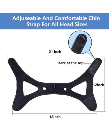 Adjustable Anti Snoring Chin Strap - Effective Snoring Solution for Men & Women - Buy Online on GoSupps.com