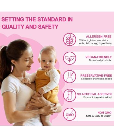 SHUNNIUB Stop Breastfeeding Products Weaning Postpartum Essentials for Women Dry Up Breastmilk Supply & Stop Pumping Engorgement Pain Fast 60 Capsules Pills - Buy Online on GoSupps.com