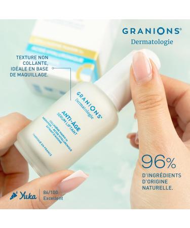  Granions GRANIONS Anti-Aging Face Serum - Collagen and Hyaluronic Acid + Niacinamide Oat Extract - Skincare Anti Ride Marine Collagen - Dermatologically Tested - Anti-Wrinkle Lifting Serum 30 ml - Buy Online on GoSupps.com