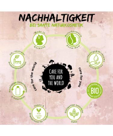 SANTE Natural Cosmetics 5 in 1 Clay Cleanser & Mask - 100ml | Natural Skincare for All Skin Types - Buy Internationally - Buy Online on GoSupps.com