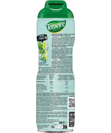 Teisseire Mojito Syrup - Fruit Syrup with 0% Sugar Sugar Free 600 ml - Buy Online on GoSupps.com