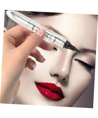 Baluue Liquid Eyebrow Pencil Eyeliner Pen 2in1 Waterproof Smudgeproof Quick Dry Eyebrow Pencil For Women Daily Makeup Light Brown - Buy Online on GoSupps.com