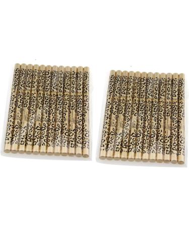 NOLITOY 2pcs set 12pcs Waterproof Shell Pens A Brush Eyebrow of Pencil Double-ended Leopard Eyeliner & 1 count (Pack of 1) As Shownx2pcs - Buy Online on GoSupps.com